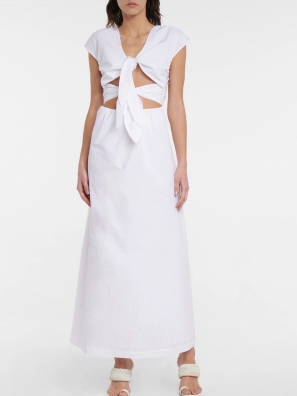 NWOT| Sir Anja White Maxi Dress Designer size 1